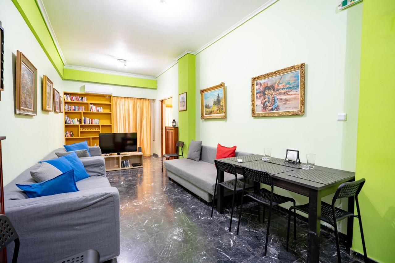 Ampelokipi Metro St. 2 Bedrooms 6 Pers. Apartment アテネ エクステリア 写真