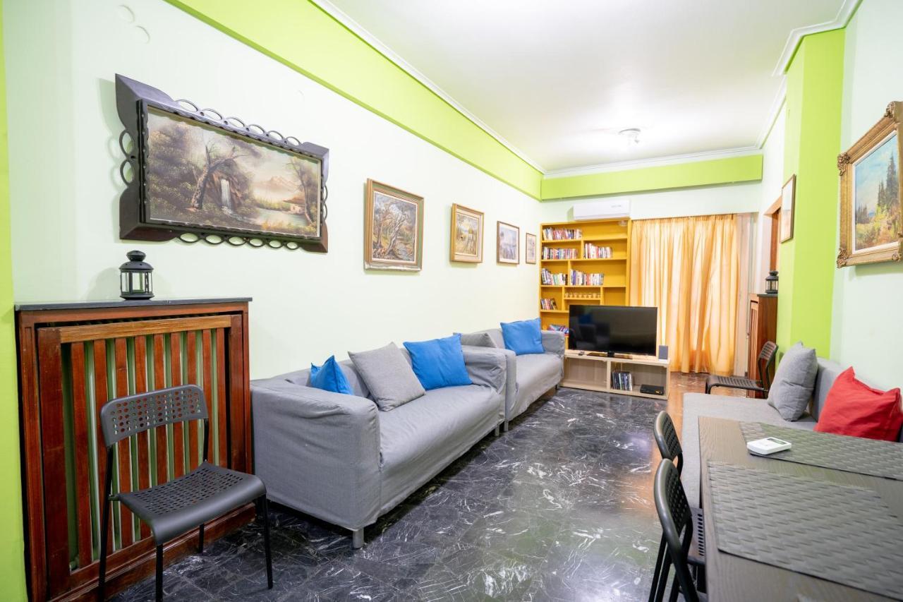 Ampelokipi Metro St. 2 Bedrooms 6 Pers. Apartment アテネ エクステリア 写真