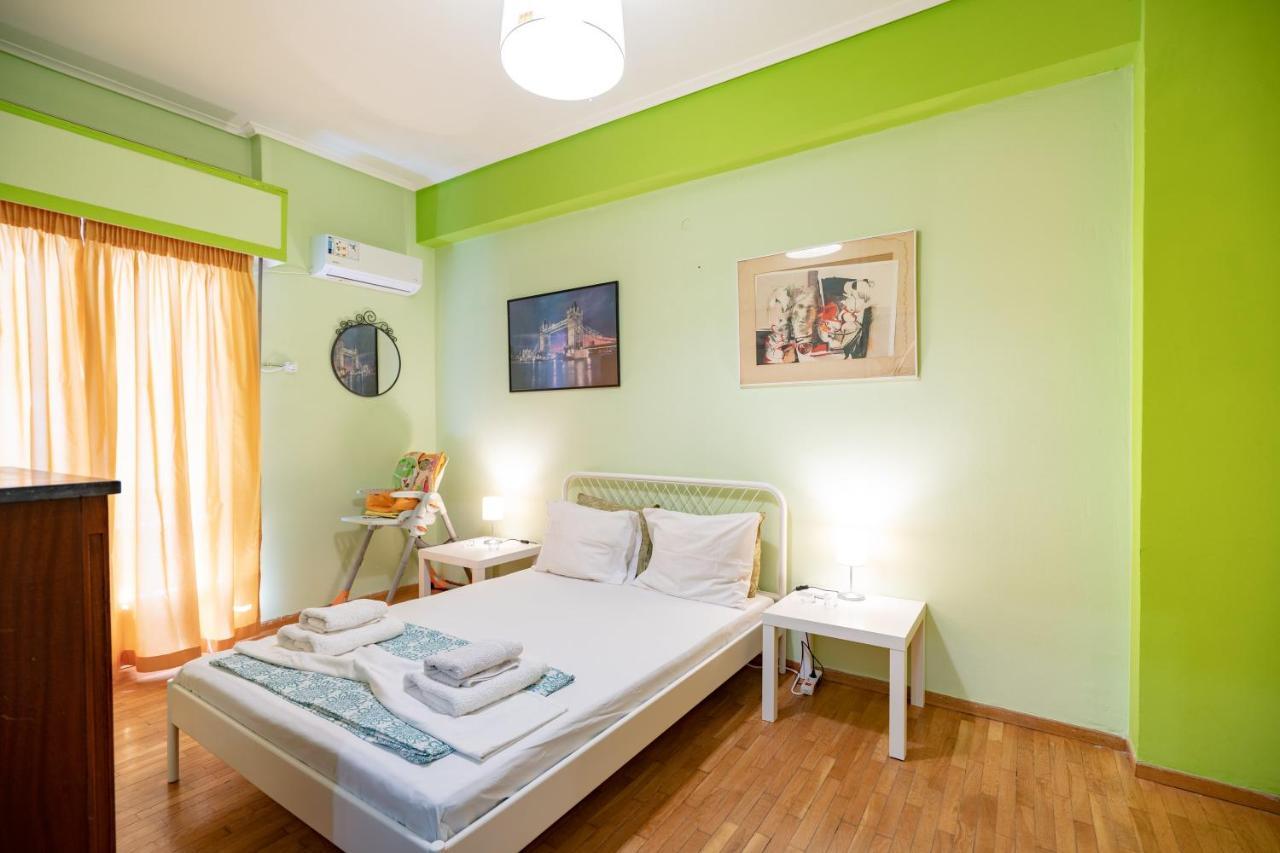 Ampelokipi Metro St. 2 Bedrooms 6 Pers. Apartment アテネ エクステリア 写真